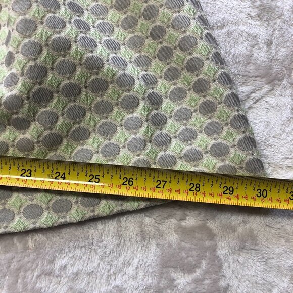 NWOT Anthropologie Maeve Jacquard Gray Green Pleated Flare Seren Skirt Size Lge - Picture 11 of 11